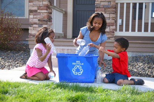 Garden debris removal and cleanup in Queenspark